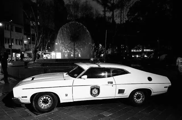 ex-NSW Police Highway patrol car (1978 XC hardtop fairmont GS) interior front seats repaired, reconditioned, rebuilt, retrimmed and upgraded with new reproduction Houndstooth cloth fabric as per factory original trim.