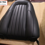 VK Charger seats retrimmed in leather