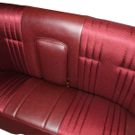 Valiant VG Sedan cloth and vinyl rear seat Valiant VG Sedan cloth and vinyl rear seat in burgundy