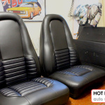 VH 770 Charger vinyl seats fitted with new foam and skins